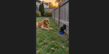 Every Night, Cooper Carried a Blue Bowl to the Fence. When His Family Found Out Why, Everything Changed.