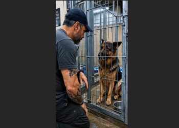 A Marine Adopted a Scarred, Half-Blind German Shepherd—Then an Old Military Record Revealed They Had Survived the Same Explosion
