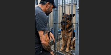 A Marine Adopted a Scarred, Half-Blind German Shepherd—Then an Old Military Record Revealed They Had Survived the Same Explosion