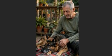 A Police Officer Adopted His Retired K9 Partner So They Could Stay Together. Five Years Later, He Was Beside Him for Their Final Goodbye.