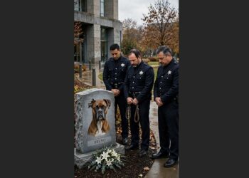 Seven Months After K9 Bruno Died Protecting Three Deputies, His Handler Fastened the Medal of Valor to His Old Leash