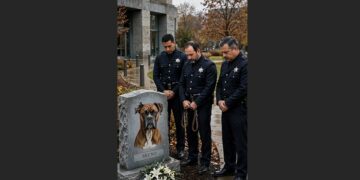 Seven Months After K9 Bruno Died Protecting Three Deputies, His Handler Fastened the Medal of Valor to His Old Leash