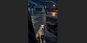 An Emaciated Dog Chased My Car Through the Night—By Morning, I Realized He Had Been Trying to Lead Me Somewhere