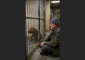 At 75, I Found a Dog Facing the Wall in the Last Kennel of the Shelter. I Knew That Kind of Silence