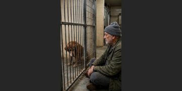 At 75, I Found a Dog Facing the Wall in the Last Kennel of the Shelter. I Knew That Kind of Silence