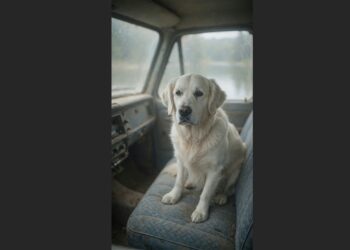 For Weeks, an Elderly Golden Retriever Watched Every Truck at the Lake—Then a Widower Found Him Sitting in His Late Wife’s Seat