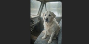 For Weeks, an Elderly Golden Retriever Watched Every Truck at the Lake—Then a Widower Found Him Sitting in His Late Wife’s Seat