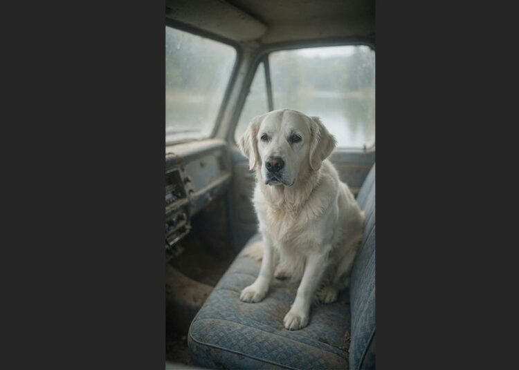 For Weeks, an Elderly Golden Retriever Watched Every Truck at the Lake—Then a Widower Found Him Sitting in His Late Wife’s Seat