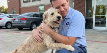 A Texas Mail Carrier Learned His Former Customer’s Dog Was Waiting in a Shelter—He Arrived Before the Doors Opened